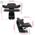 Adjustable Suspension Seat for Forklift Mower Digger (Waterproof)