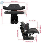 Adjustable Suspension Seat for Forklift Mower Digger (Waterproof)