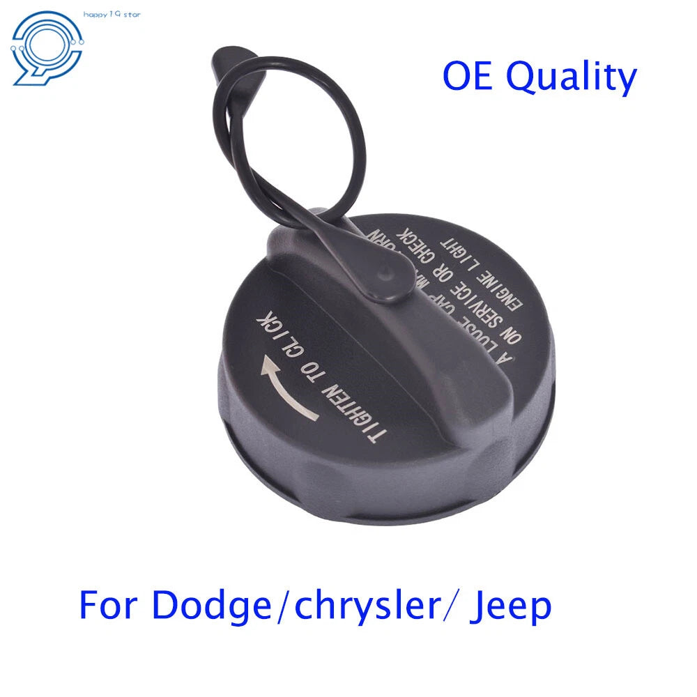 Fuel Filler Gas Cap with Tether for Dodge Chrysler Jeep (1999–2019)