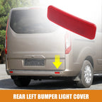 Driver Side Rear Bumper Reflector for Ford Transit (2014–2023) BK2Z-13A565-A Red ABS