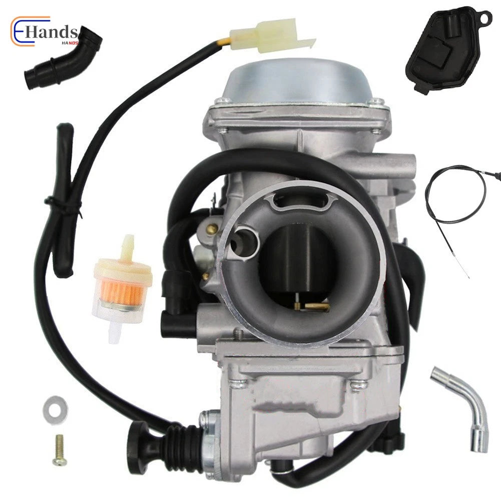 Carburetor & Choke Cable for Honda Rancher 350 TRX350 (2000–2003)