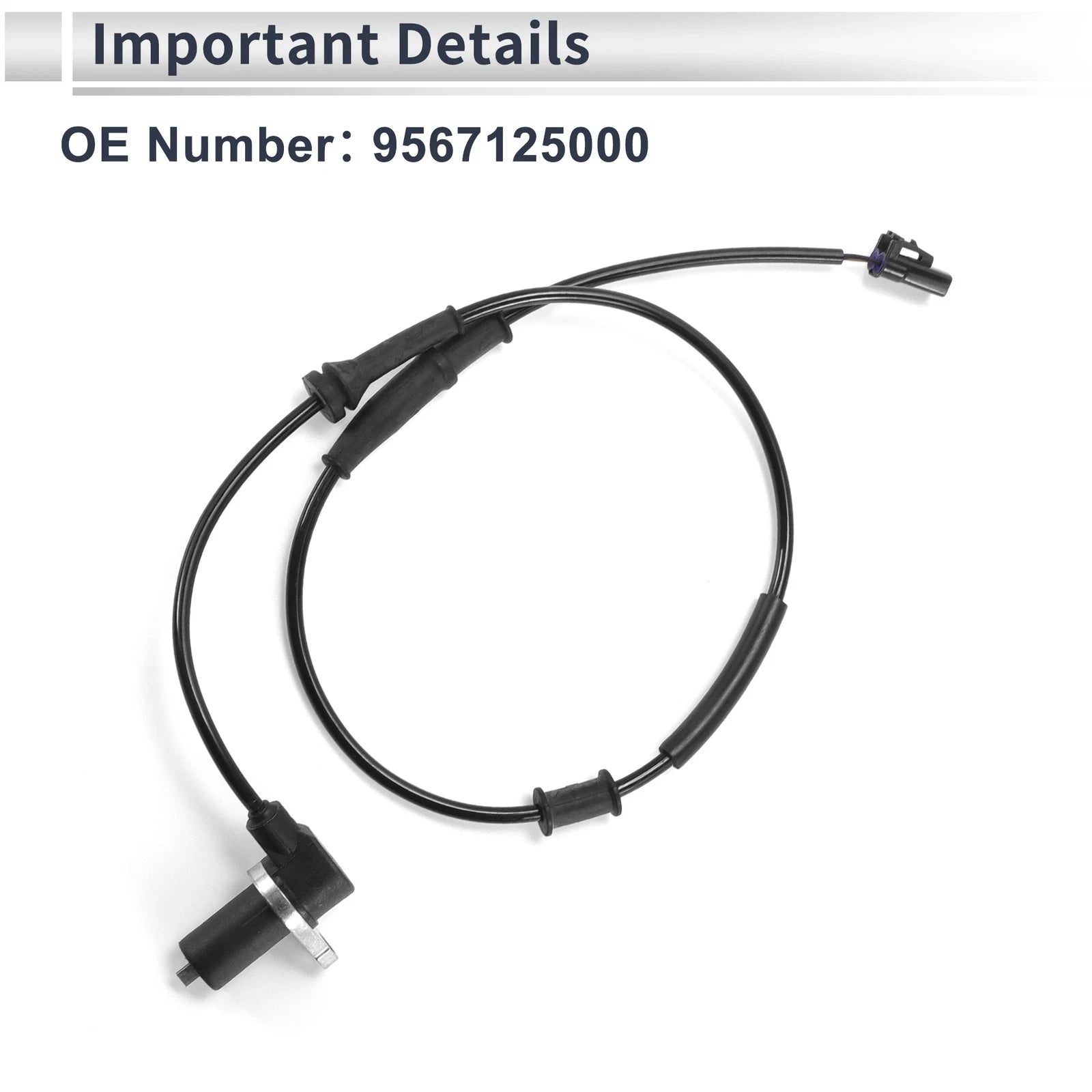 ABS Wheel Speed Sensor No. 9567125000 for Hyundai Accent (2000–2002)