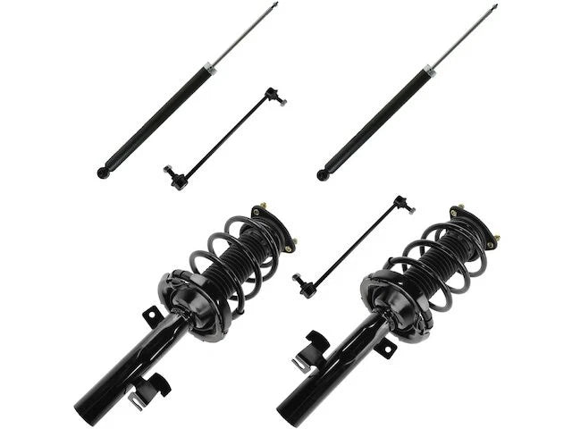 Set of 4 Shock Strut Coil Spring Sway Bar Links for Mazda 5 (2006–2010)