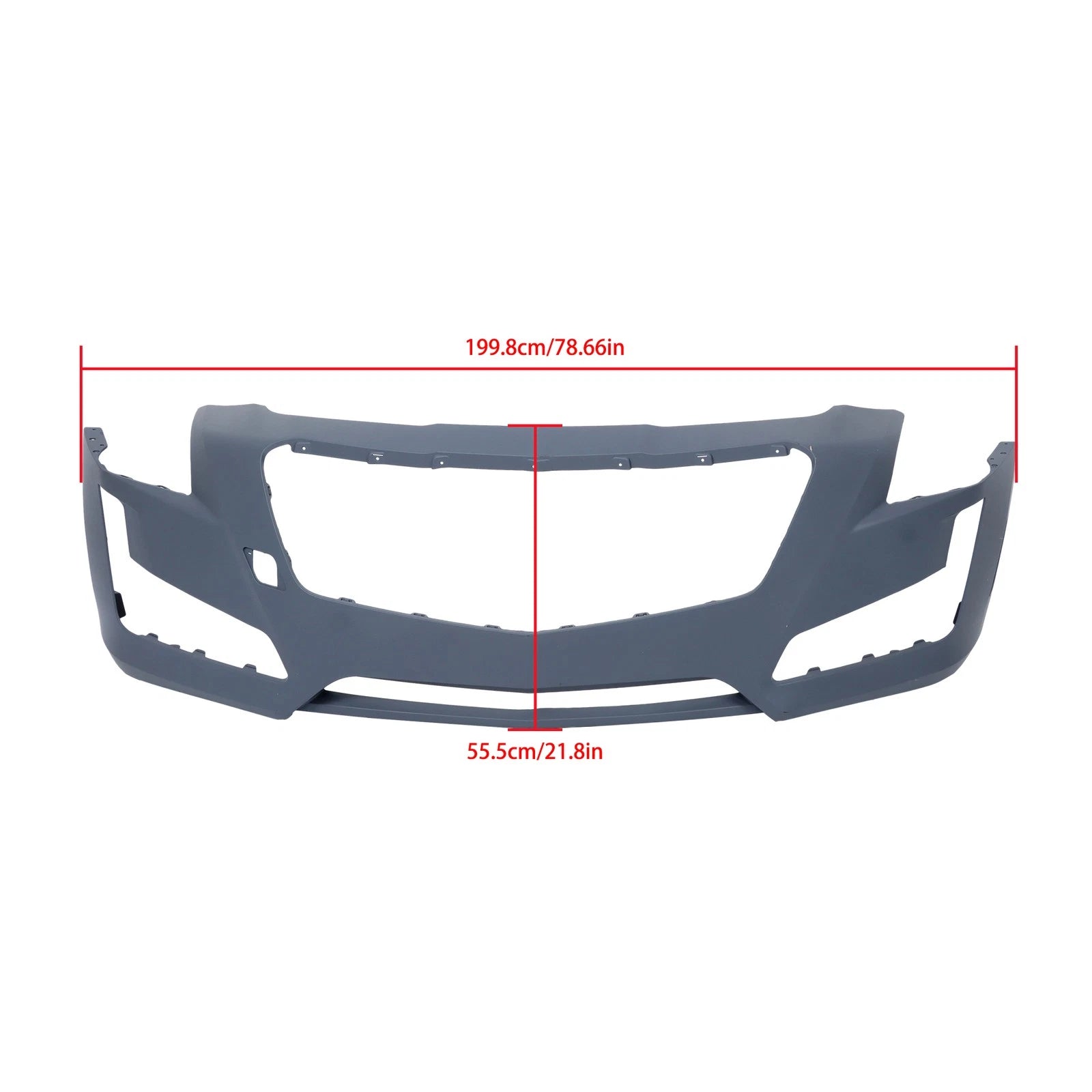 Front Bumper Cover for Cadillac CTS Sedan (2014–2019) Primed