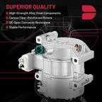 A/C Compressor with 6-Groove Pulley for Hyundai Accent Veloster (2012–2017)