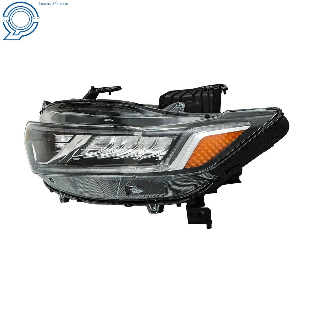 Halogen Headlight with LED DRL for Honda Accord (2018-2020) Chrome Clear Left