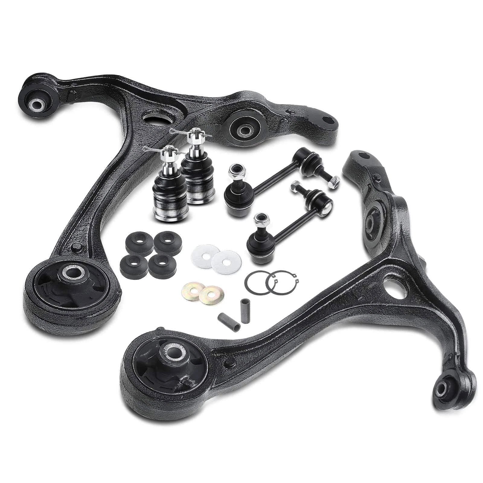 Set of 8 Control Arms & Ball Joints for Honda Accord (2003–2007)