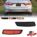Smoked LED Rear Reflector Tail Lights for Lexus ES (2013–2018)
