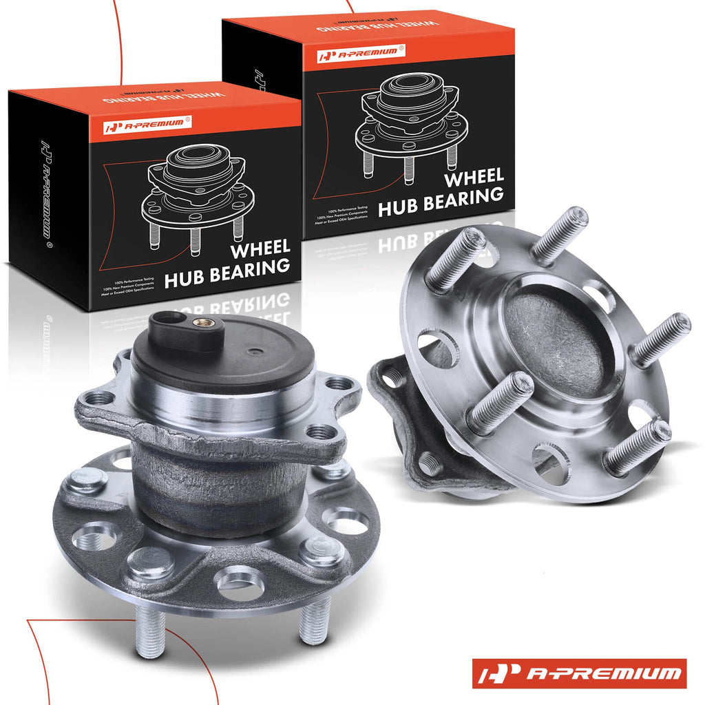 2X Rear Wheel Hub & Bearing Assembly for Mitsubishi Lancer (2008–2009)