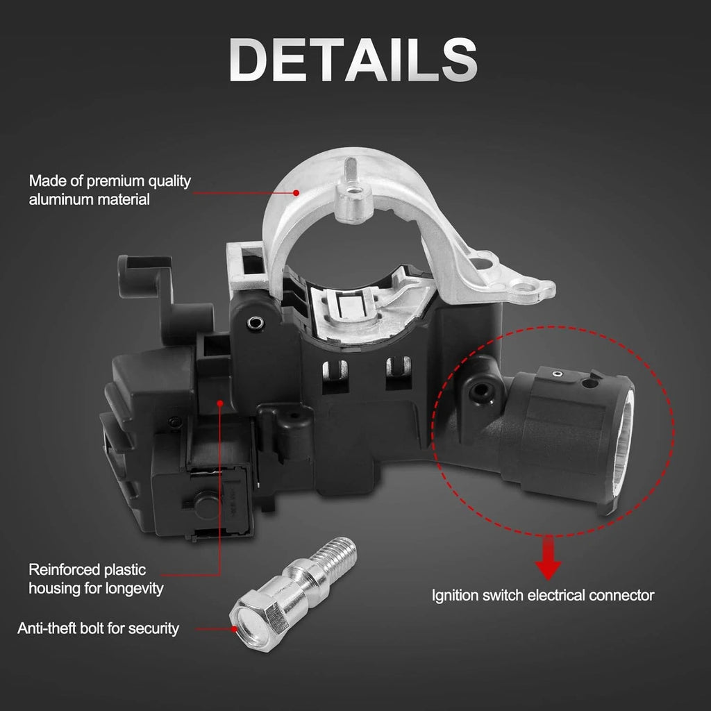 Ignition Switch Column Lock Housing for Ford Escape (2008–2012) 9L8Z-3511-A 989-019