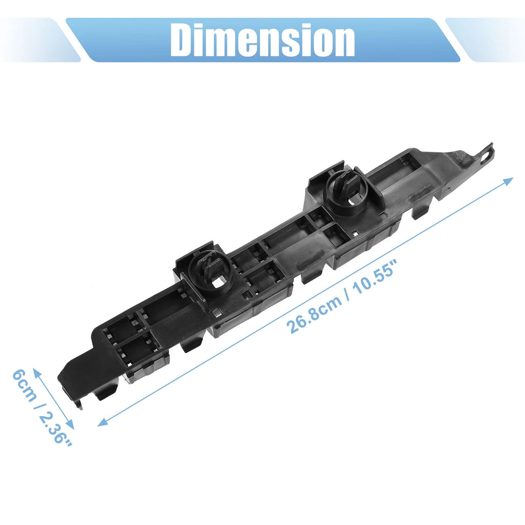 Pair of Front Bumper Bracket 71193-SDA-A01 for Honda Accord 
