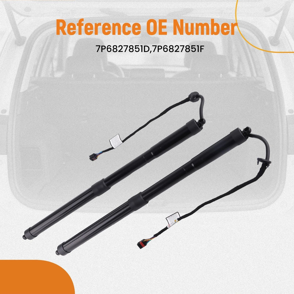 2PC Power Lift Support Set for VW Touareg (2011–2015) 7P6827851D/851F