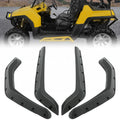 Set of 4 Fender Flares for Polaris RZR 800 (2008–2010) Black Plastic