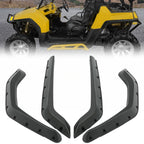 Set of 4 Fender Flares for Polaris RZR 800 (2008–2010) Black Plastic