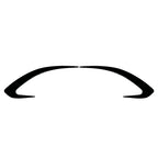 Rear Bumper Side Air Vent Trim for Mazda MX-5 Miata (2016-2025) Glossy Black