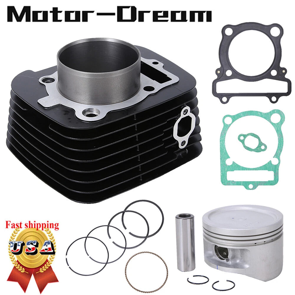 Top End Kit with Cylinder, Piston, Gasket for Yamaha Big Bear 350 (1987–1999)