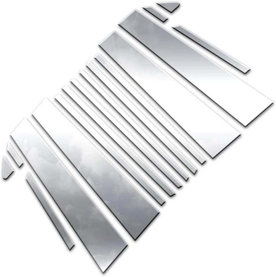 Luxury FX Polished Pillar Post Trim Kit for 2020–2023 Cadillac XT6