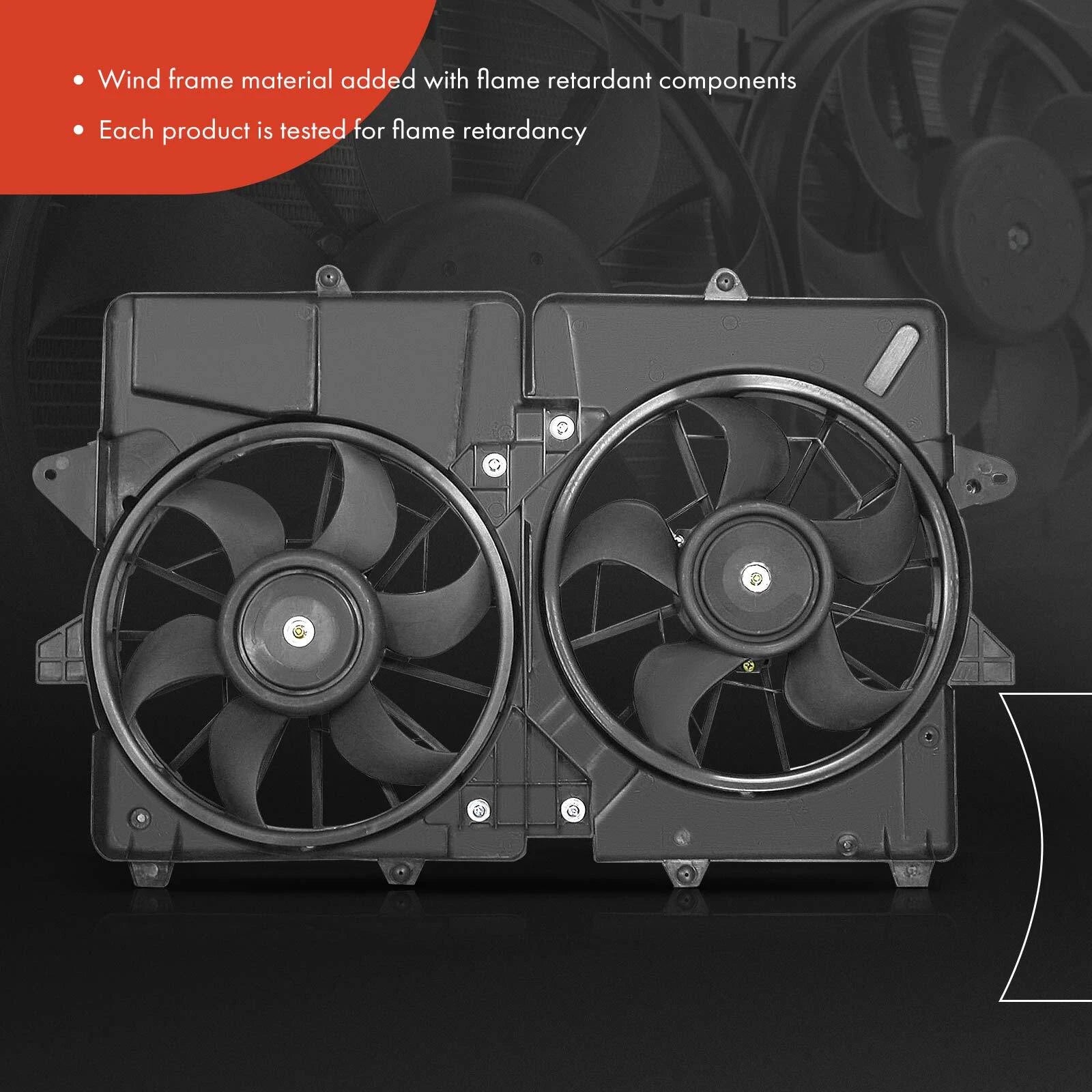 Dual Cooling Fan Assembly for Ford Escape (2006-2007)