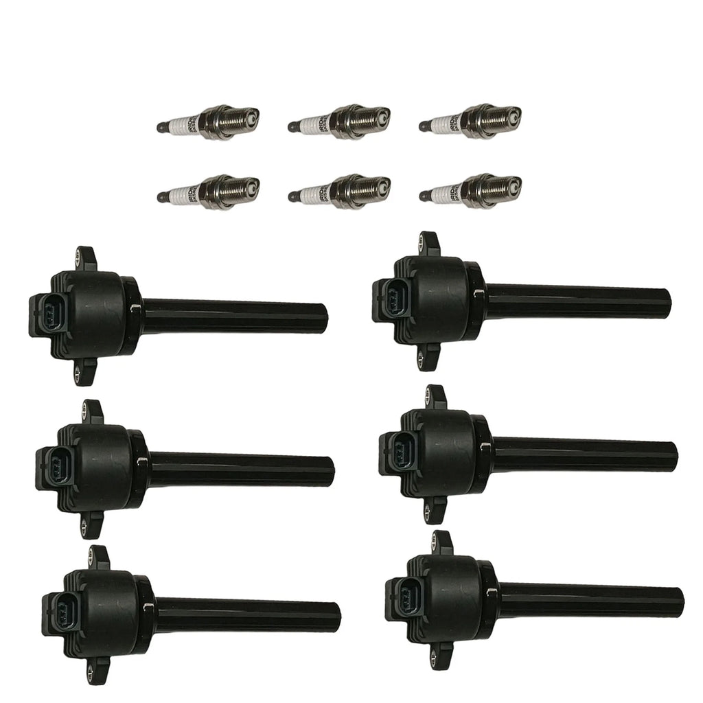 6X Ignition Coil & Spark Plug for Isuzu Rodeo (2000–2004) UF252