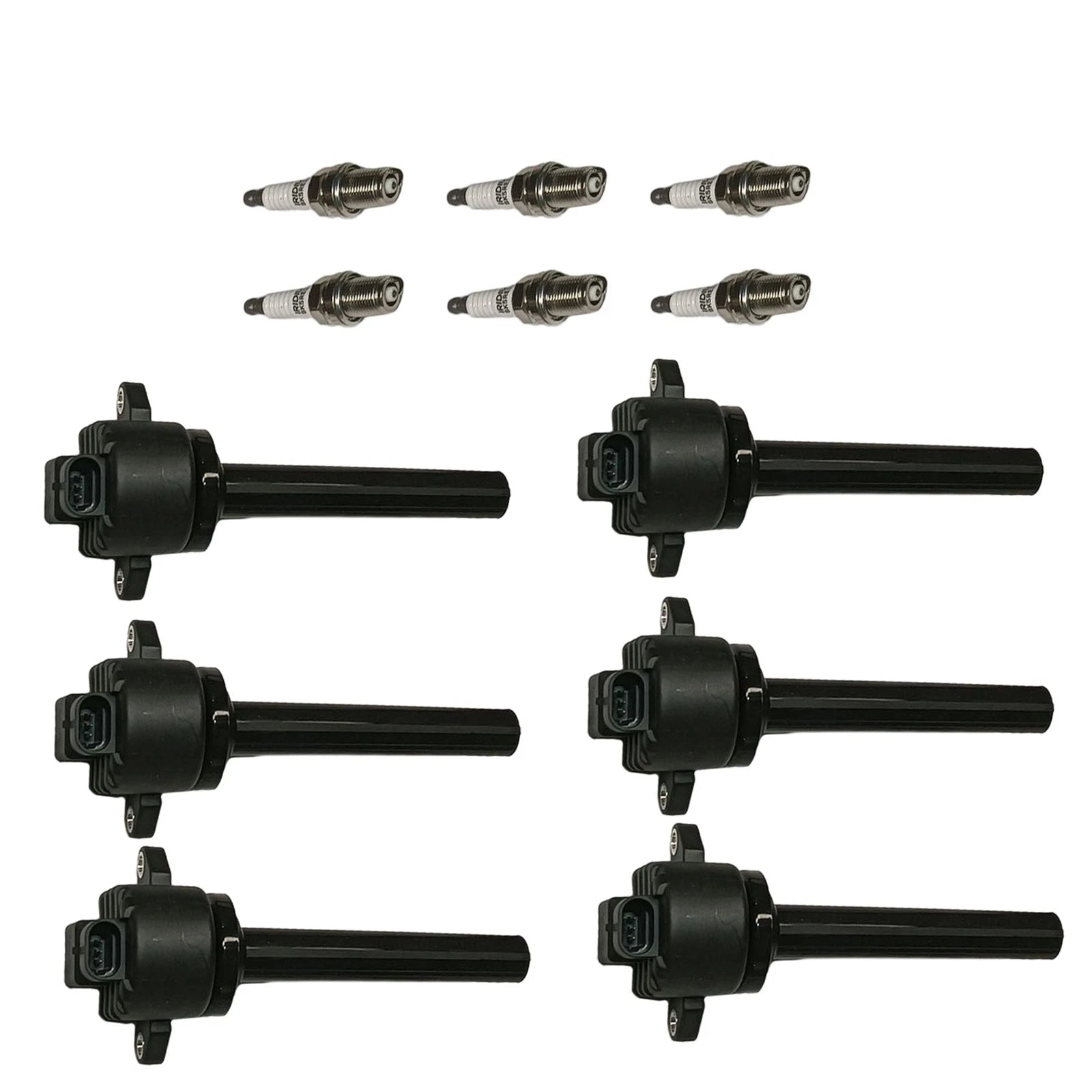 6X Ignition Coil & Spark Plug for Isuzu Rodeo (2000–2004) UF252