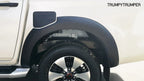 6" Smooth X-Terrain Matte Black Fender Flares for Isuzu D-Max (2020-2022)