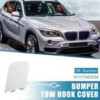 Front Bumper Tow Hook Cover for BMW X1 E84 White (2012-2015)