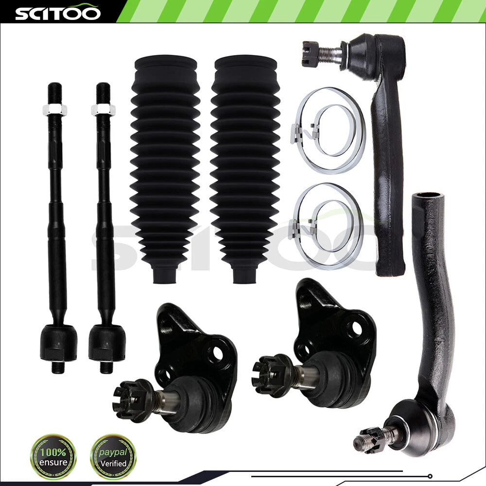 Front Lower Tie Rod End Ball Joint Suspension Kit for Toyota Corolla (2003–2008)