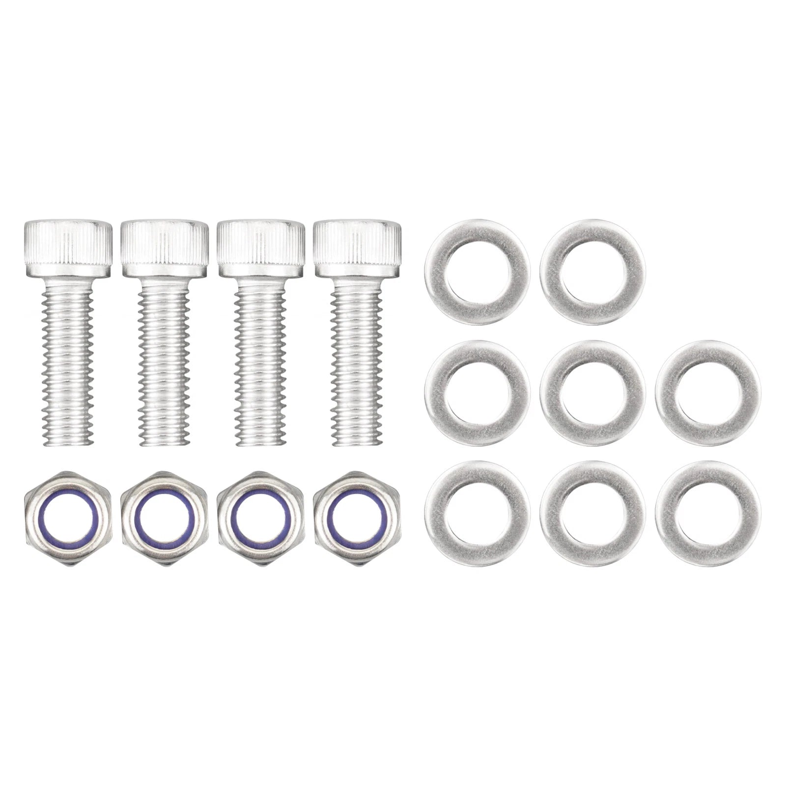 Rear Skid Plate Bolts Nuts Gaskets Kit for Yamaha Banshee 350 (1987–2006)