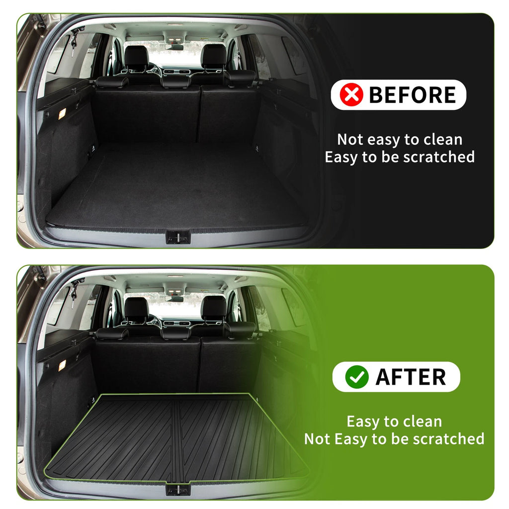 Rear Trunk Mat for Ford Edge (2015–2024) TPE Cargo Liner