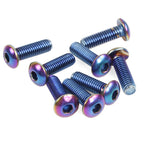 16PCS Steering Wheel Screw Kit for Upgrade Neo Chrome Round Head
