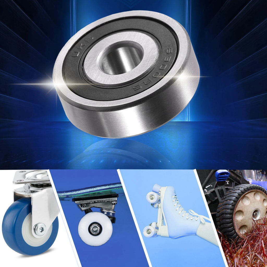 10 Pcs Double Rubber Seal Ball Bearings 6300-2RS for Cars (Various Models)