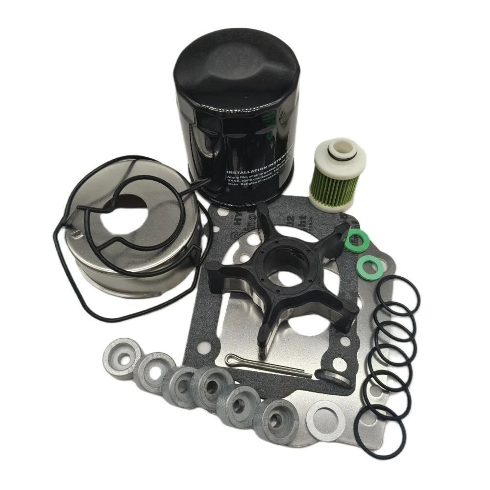 Maintenance Service Kit for Suzuki Outboard DF150 DF175 DF200 (2000–2023) 17400-96832 15412-92J00