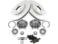 Front Brake Pad, Rotor & Wheel Bearing Kit for Mazda Tribute (2001–2007)