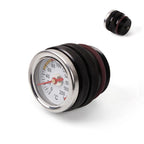2X M30x1.5 Oil Temp Gauge Filler Cap for Motorcycle (0-200 Celsius)