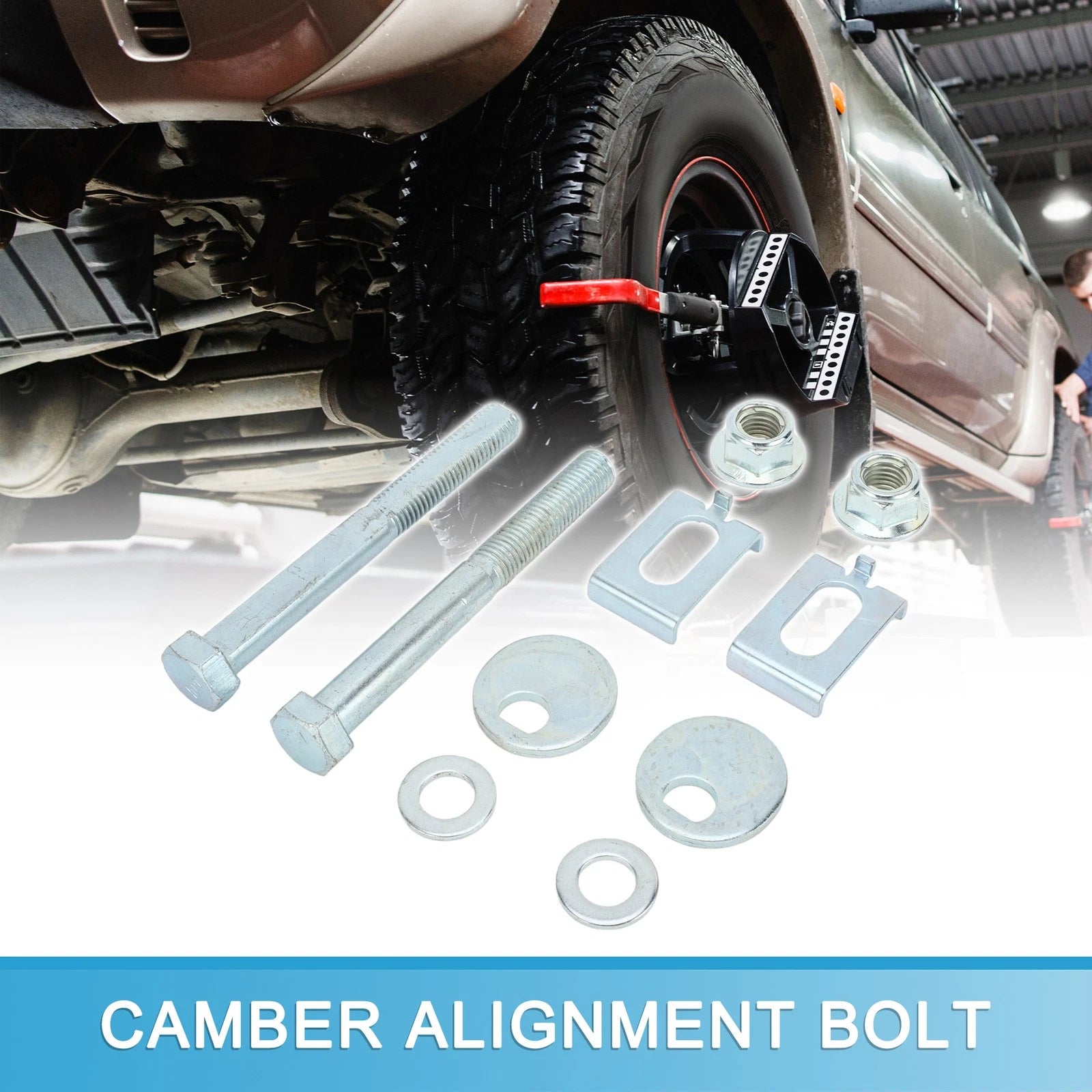 Front Camber Caster Alignment Kit for Ford F-150 FX4 XLT (2004–2008) No.K100010