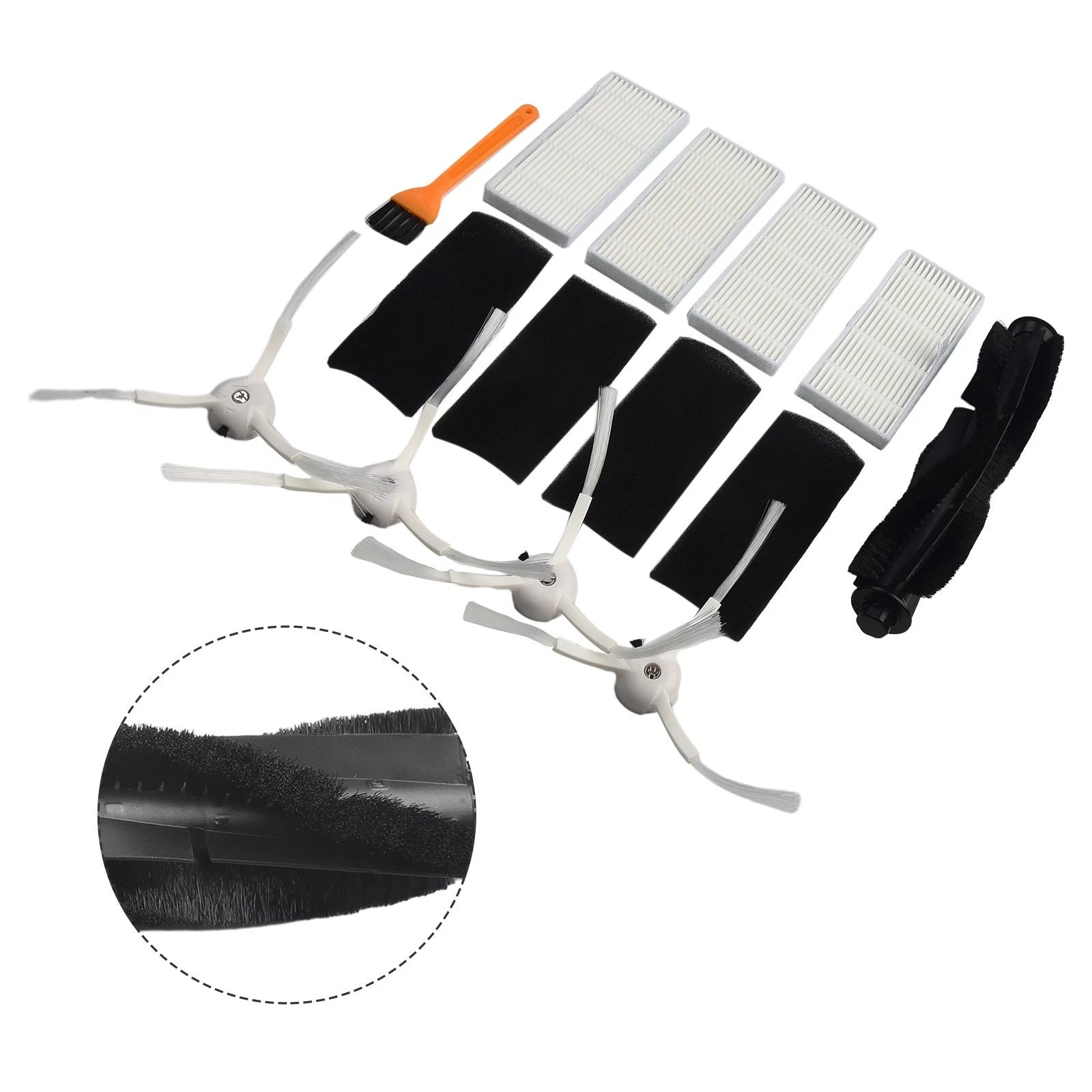 Robot Vacuum Cleaner Filters and Brushes Replacement Supplies