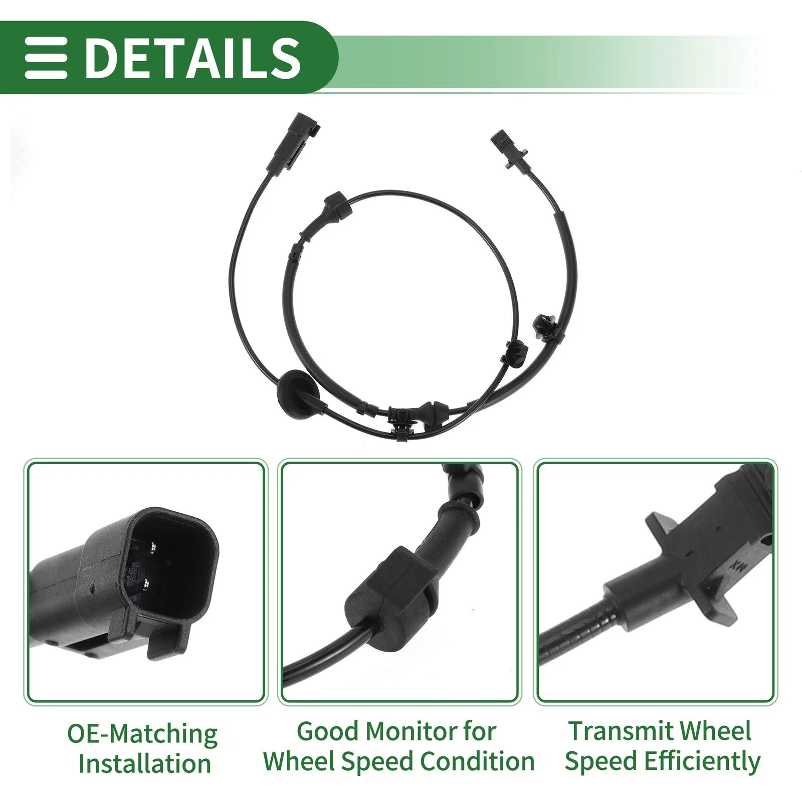 ABS Wheel Speed Sensor No. 4670A819 for Mitsubishi Outlander (2003–2023)