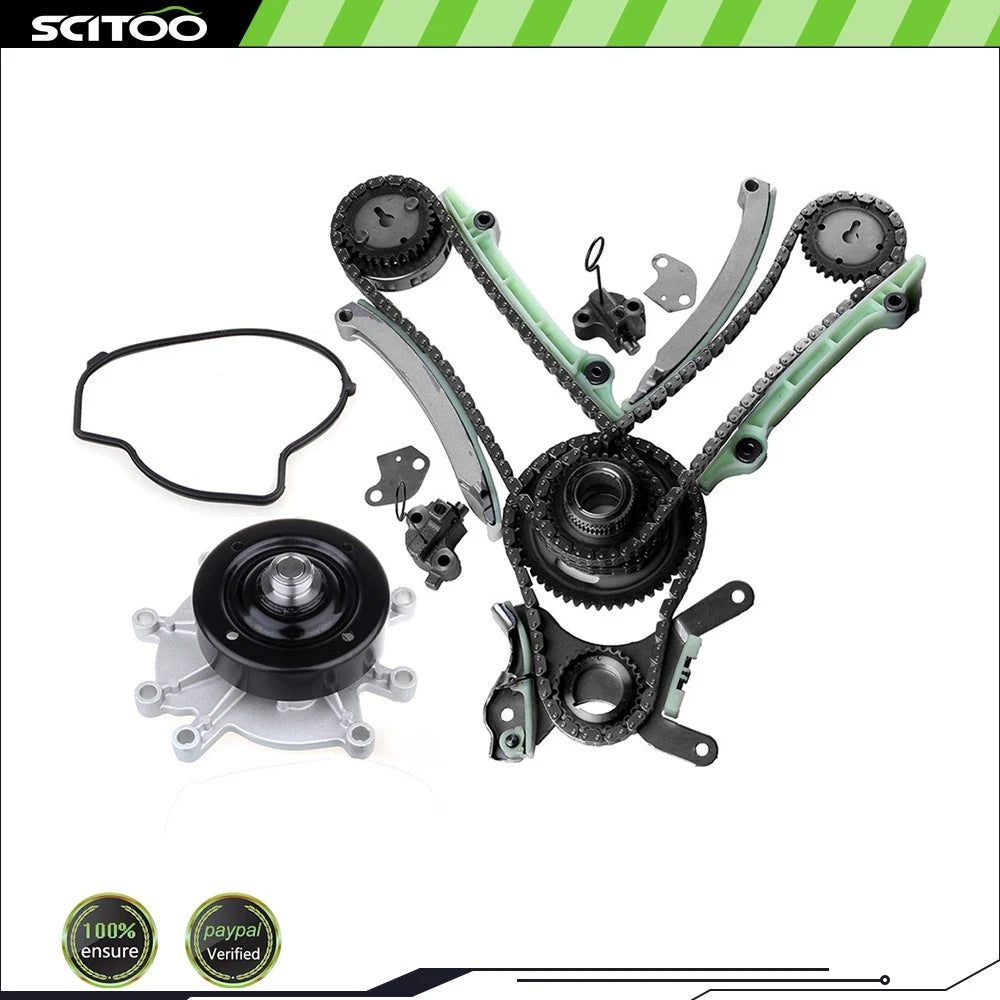 Timing Chain Kit & Water Pump for Dodge Jeep 4.7L SOHC V8 (1999–2004)