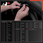 Vent Glass Window Weatherstrip Seal for Chevy Blazer C10 K20 K30 (1969–1991)