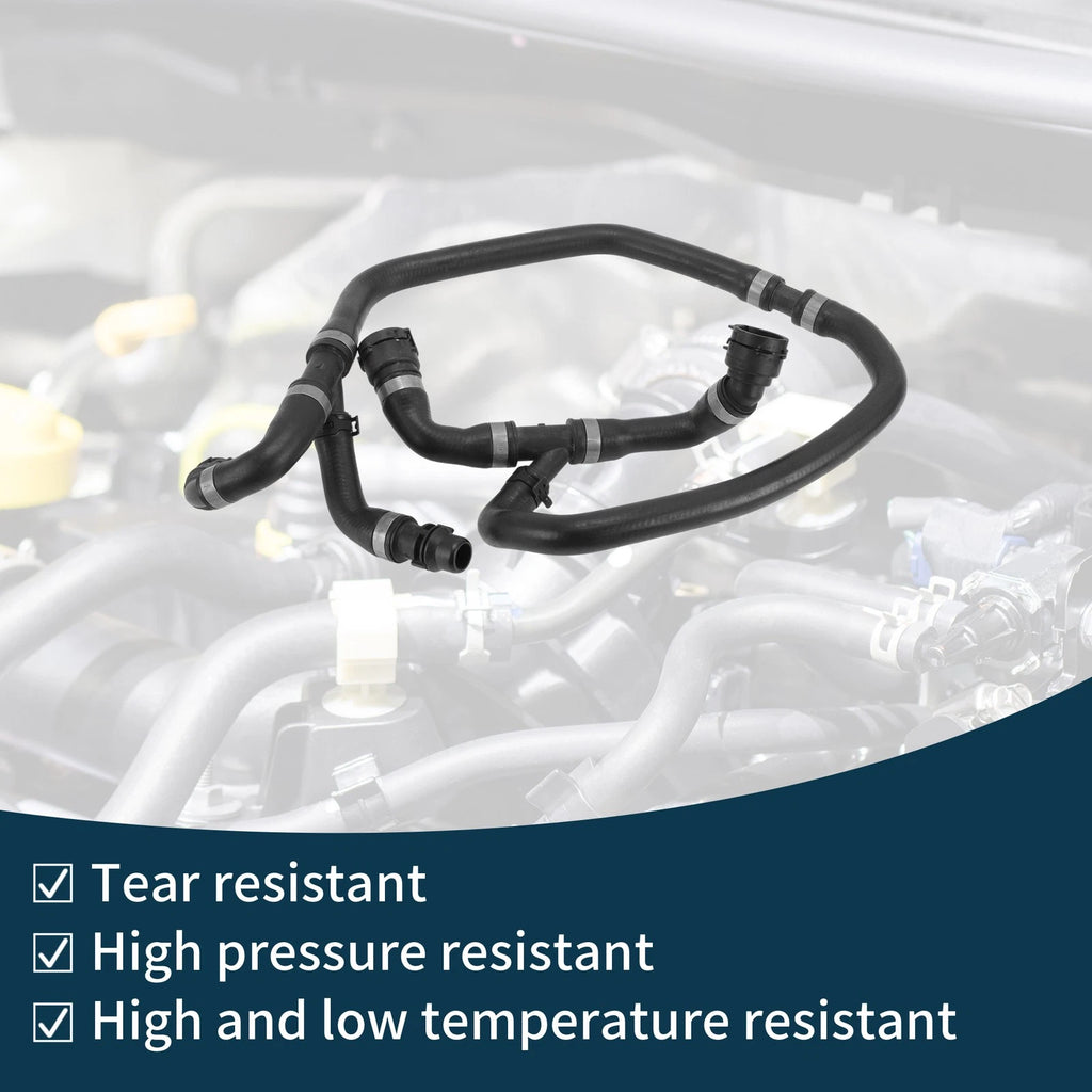 Radiator Hose for BMW 5 Series (2005–2006) No. 17127542206 Rubber