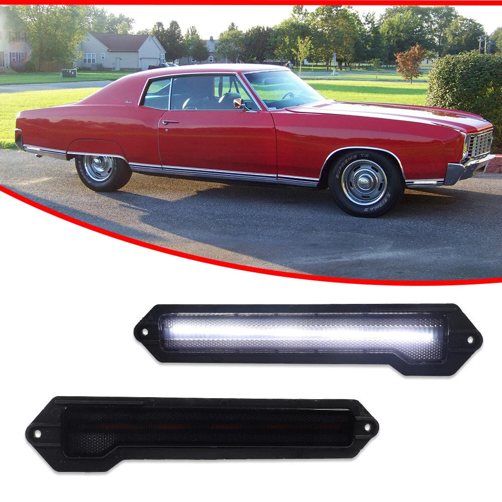 White LED Side Marker Light for Chevrolet Monte Carlo (1970–1972)