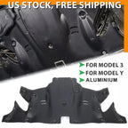 Rear Underbody Splash Shield Skid Plate for Tesla Model 3 & Y (2017–2024)