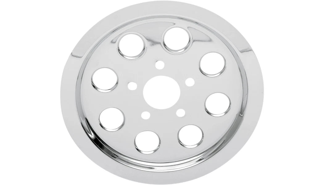 Chrome Outer Rear Drive Pulley Insert for Harley Sportster (1991–2003) XL 4027901