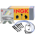 Set of 6 NGK Laser Platinum Spark Plugs for Mazda 626, Millenia, MX-6 (1991–1997)