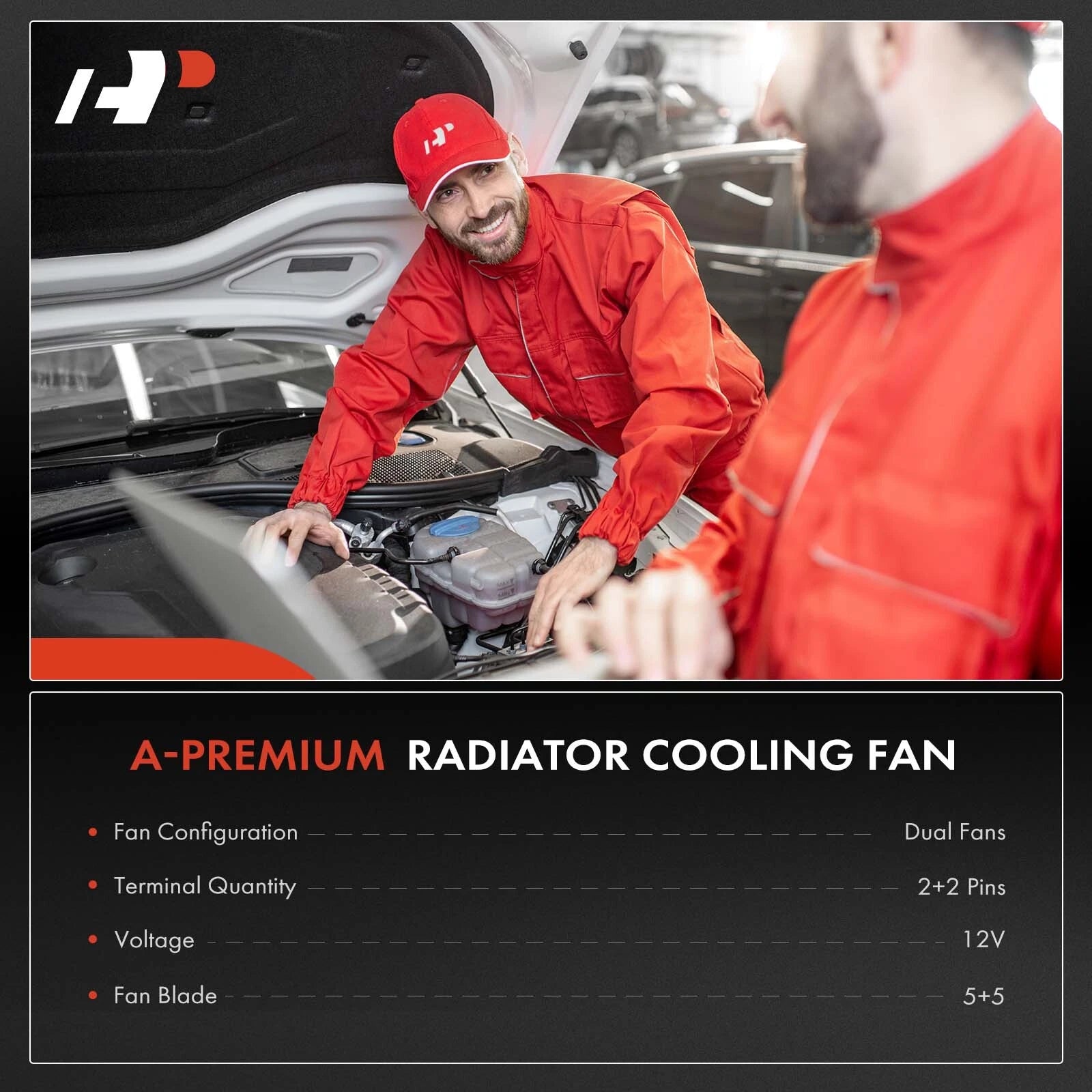 Dual Cooling Fan Assembly for Chevy Impala (2004-2005)