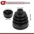 Inner CV Joint Boot Kit with Clamps for BMW X3 (2018-2024)
