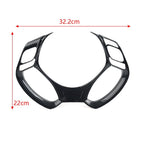 Steering Wheel Button Panel Trim for Toyota CHR (2016–2023) Black