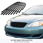Stainless Black Billet Grille Insert for Toyota Corolla (2005-2008)