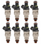 Set of 8 Fuel Injectors for GM LT1 LS1 LS6 Mustang SOHC DOHC V8 440cc EV1