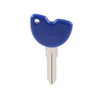 Uncut Blade Blank Key for Vespa Piaggio Fly 125 200 250 300 GTV LXV150 (3VTE)